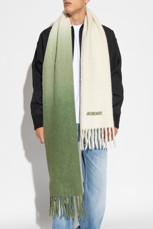 jacquemus マフラー flower scarf Jacquemus 'Moisson' wool scarf | Men's Accessorie
